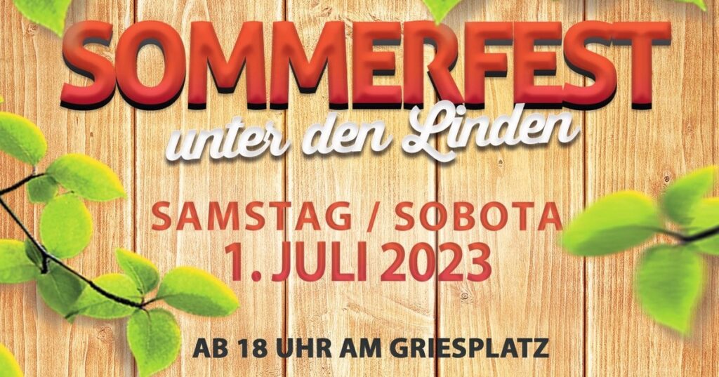 Sommerfest unter den Linden